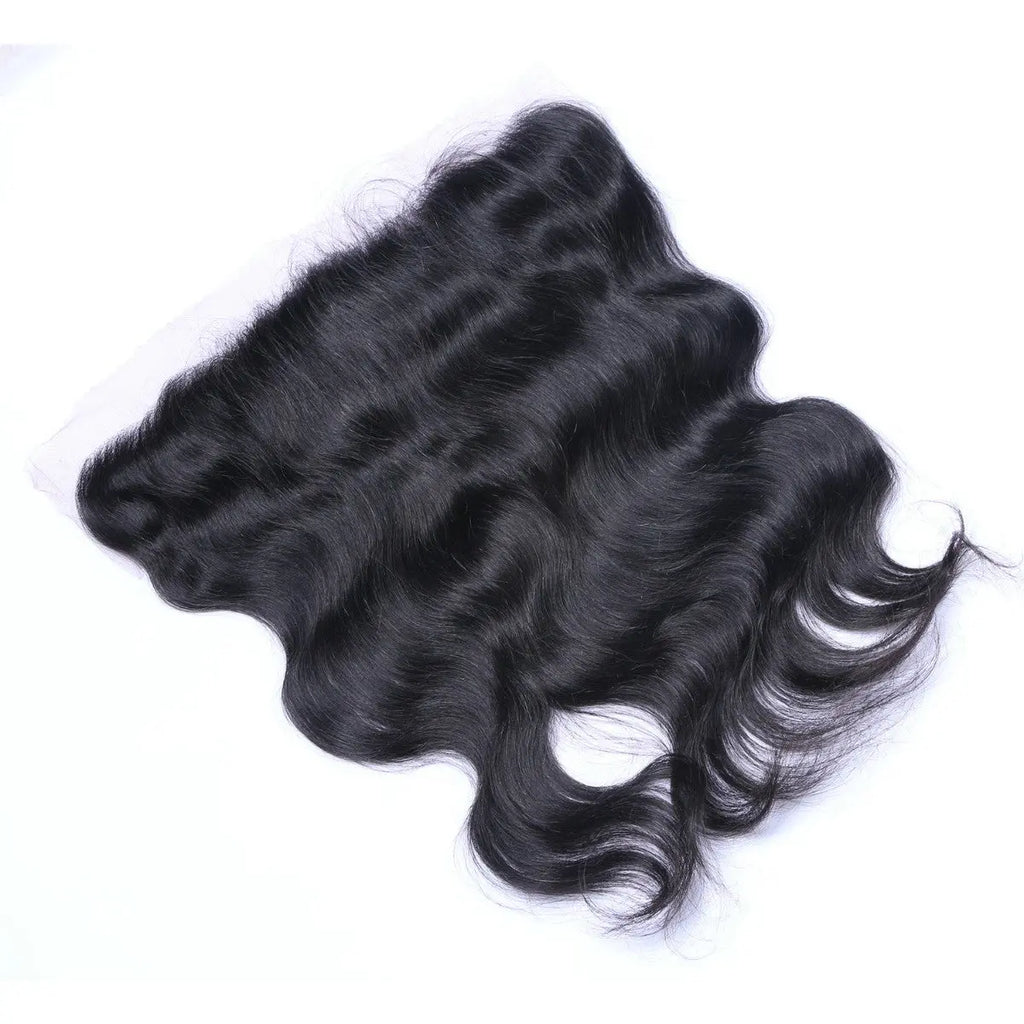 Body Wave 13x4 Raw Human Hair Natural Black Frontal StylzPlusBeautyandHairConcepts
