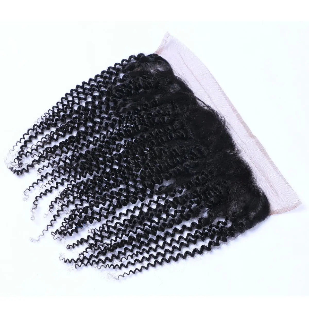 Deep Curly 13x4 Raw Human Hair Natural Black Frontal StylzPlusBeautyandHairConcepts