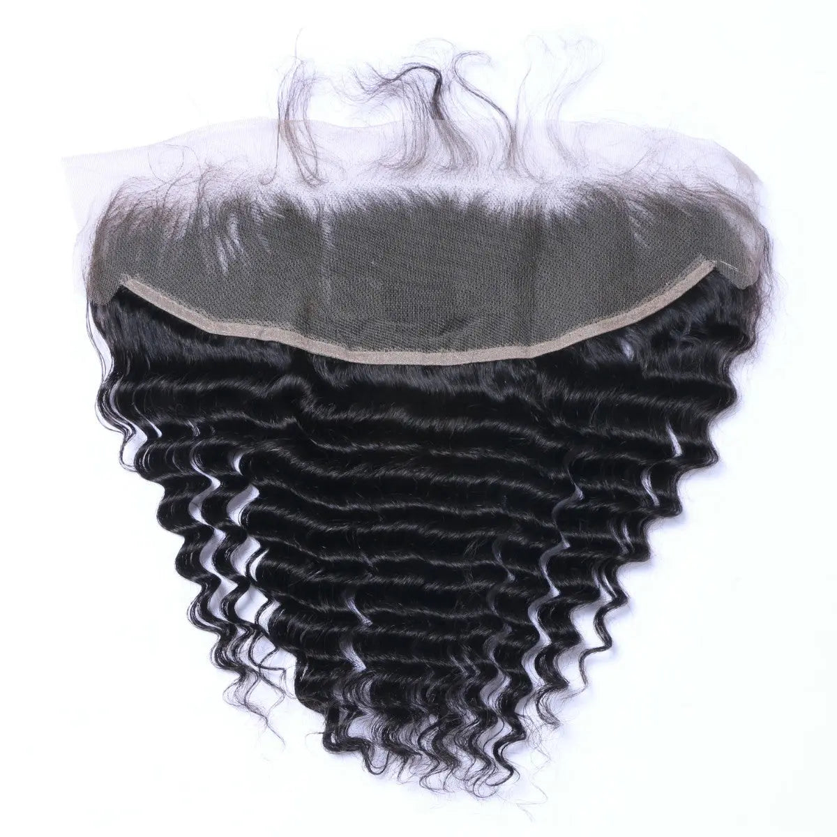 Deep Wave 13x4 Raw Human Hair Natural Black Frontal StylzPlusBeautyandHairConcepts