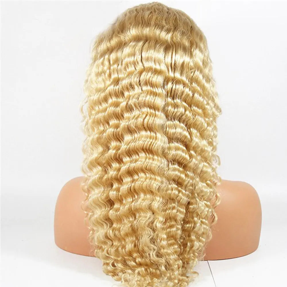 #613 Deep Wave 4x4  HD Closure Lace Wig 180% Density StylzPlusBeautyandHairConcepts