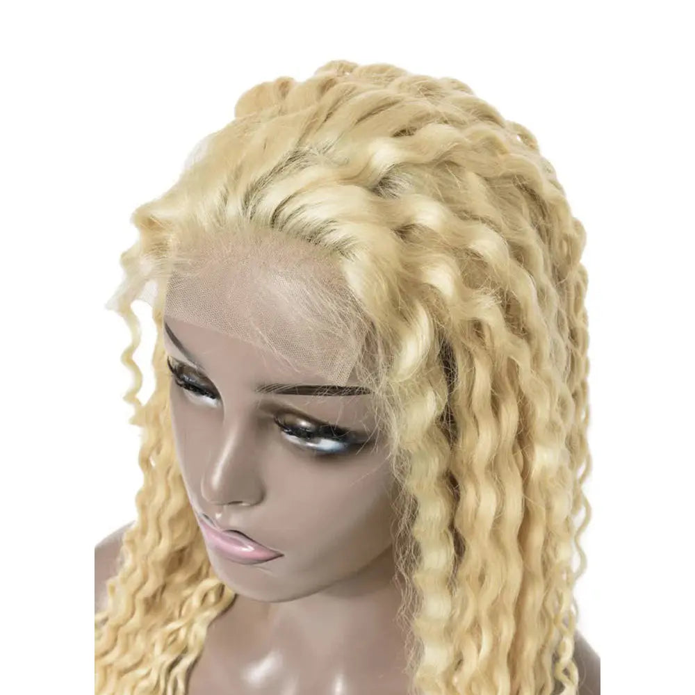 #613 Deep Wave 4x4  HD Closure Lace Wig 180% Density StylzPlusBeautyandHairConcepts