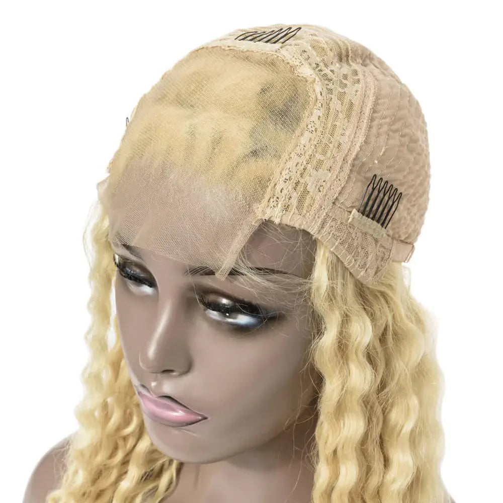 #613 Deep Wave 4x4  HD Closure Lace Wig 180% Density StylzPlusBeautyandHairConcepts