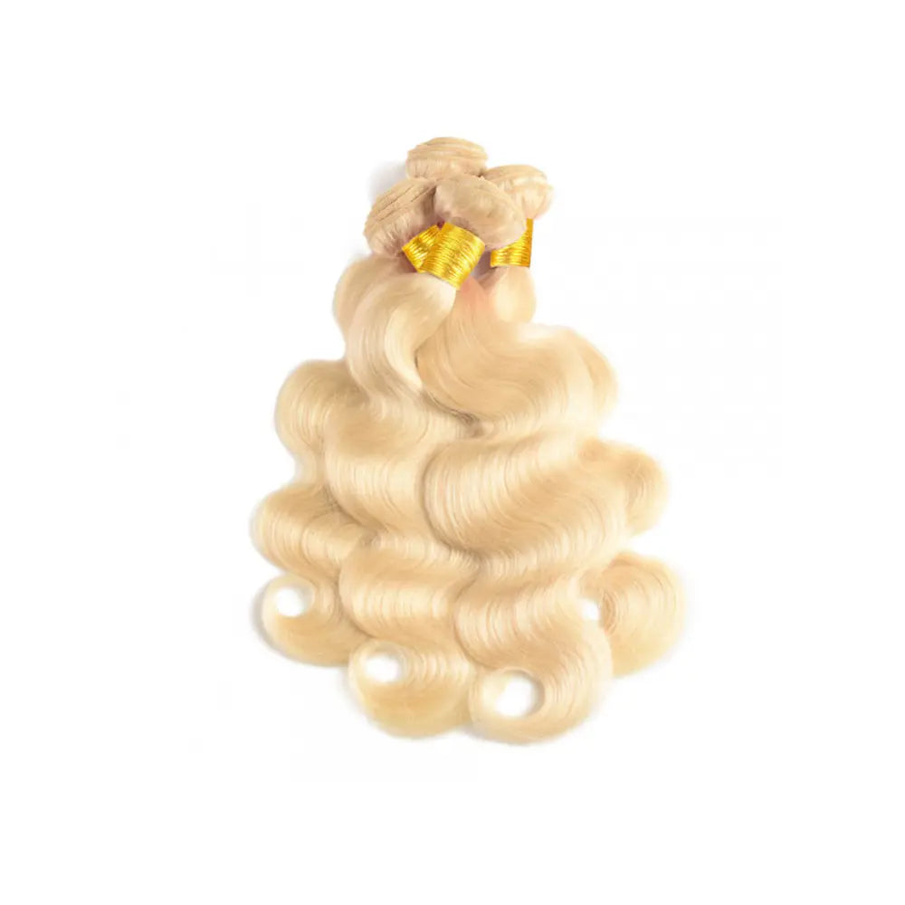 Body Wave Human Virgin Hair #613 Blonde 3 Bundles Deal StylzPlusBeautyandHairConcepts