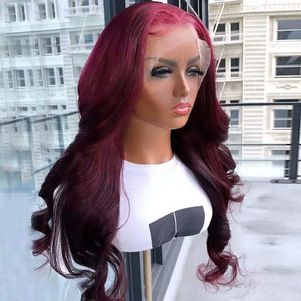 99J   13x4  HD Frontal Lace Wig Body Wave Color Wig StylzPlusBeautyandHairConcepts