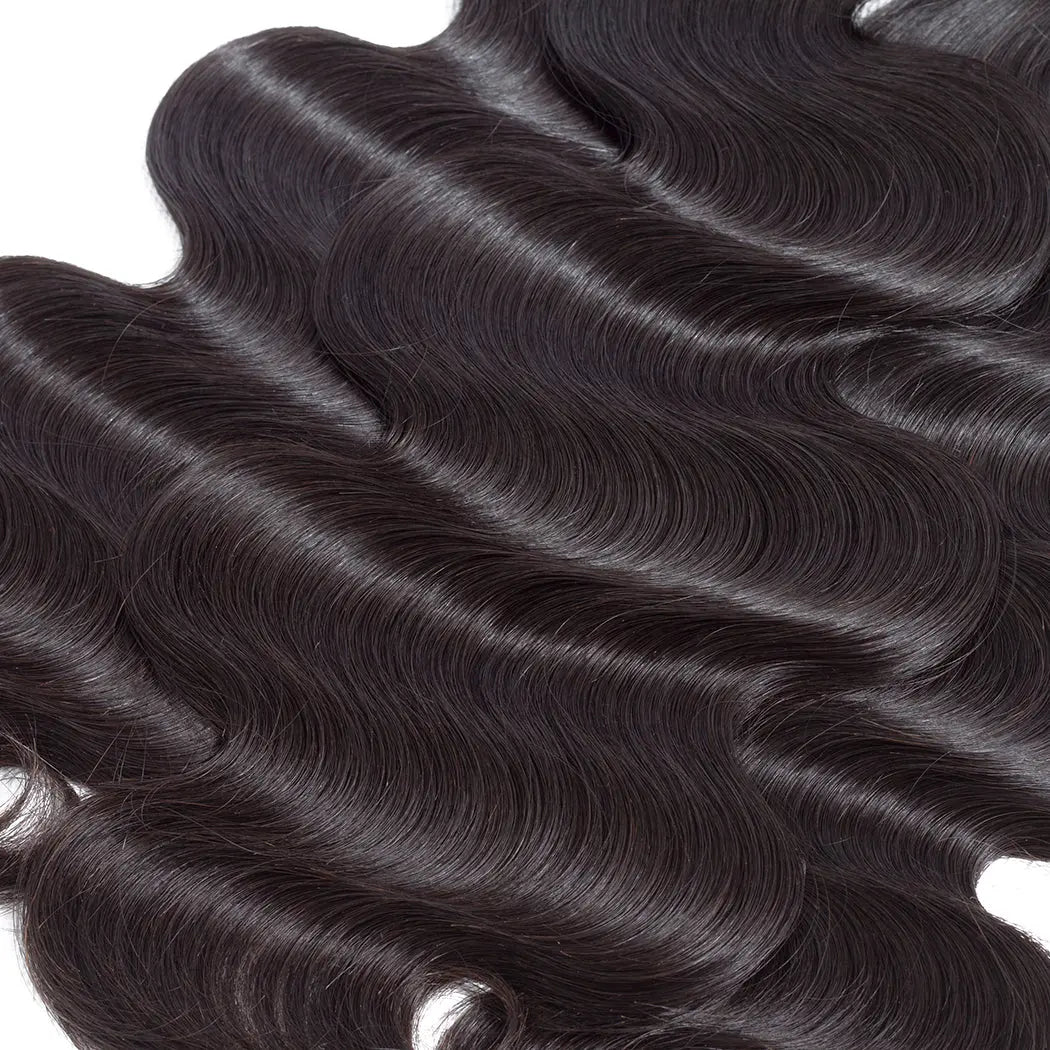 Body Wave Virgin Human Hair Natural Black Bundles(100 grams) StylzPlusBeautyandHairConcepts