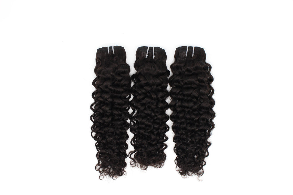3 Bundle Deals Italy Curly Raw Human Hair Natural Black StylzPlusBeautyandHairConcepts