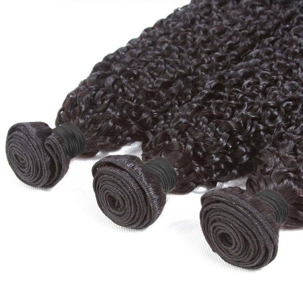 3 Bundle Deals Kinky Curly Raw Human Hair Natural Black StylzPlusBeautyandHairConcepts
