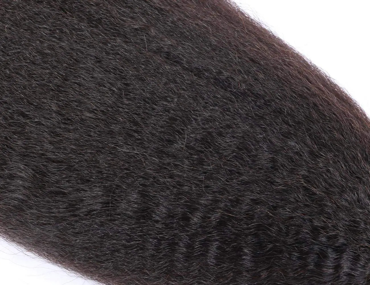 Kinky Straight Virgin Human Hair Natural Black Bundles (100 grams) StylzPlusBeautyandHairConcepts