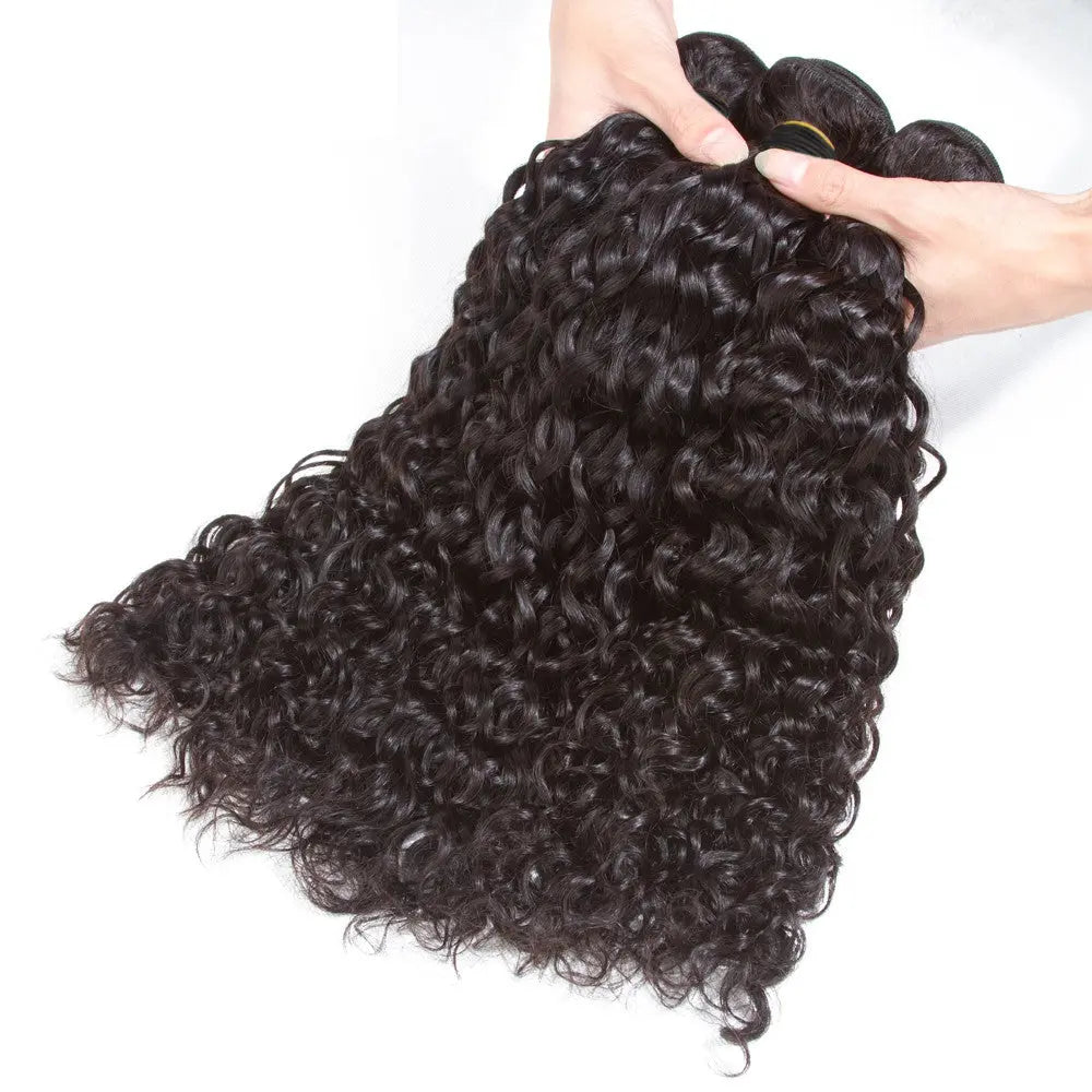 Natural Curly Raw Human Hair Natural Black Bundles (100 grams) StylzPlusBeautyandHairConcepts