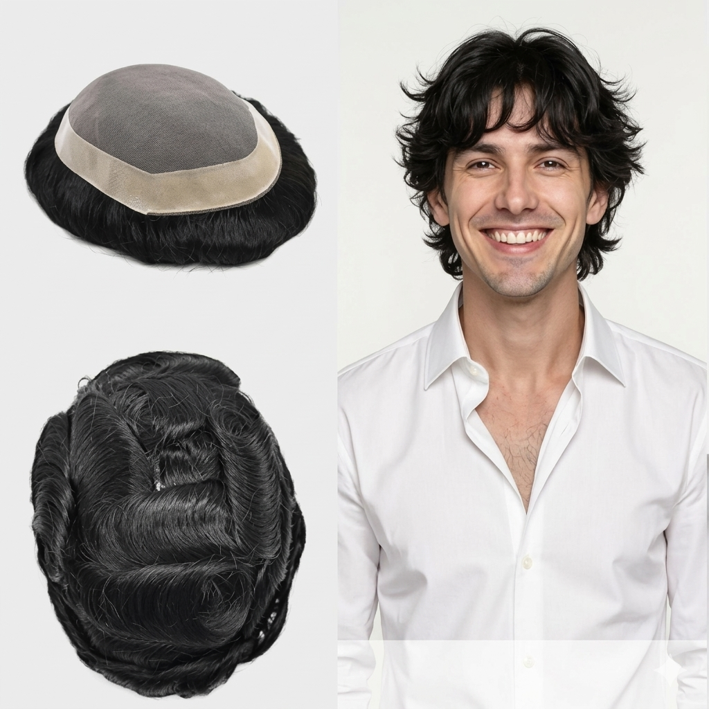 HD Lace Toupee For Men