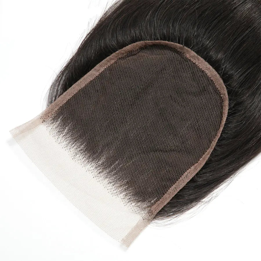 Straight 5x5 Human Hair Natural Black HD Lace Closure StylzPlusBeautyandHairConcepts