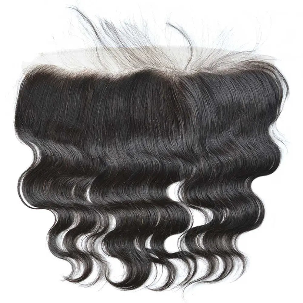 3 Bundle Deals With 13*4 Frontal Body Wave Raw Human Hair Natural Black StylzPlusBeautyandHairConcepts