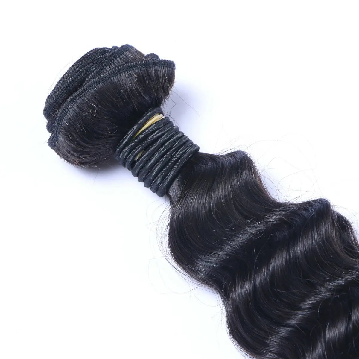 3 Bundle Deals With 13*4 Frontal Deep Wave Raw Human Hair Natural Black StylzPlusBeautyandHairConcepts