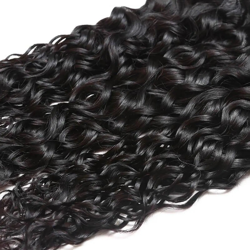 3 Bundle Deals With 13*4 Frontal Italy Curly Raw Human Hair Natural Black StylzPlusBeautyandHairConcepts