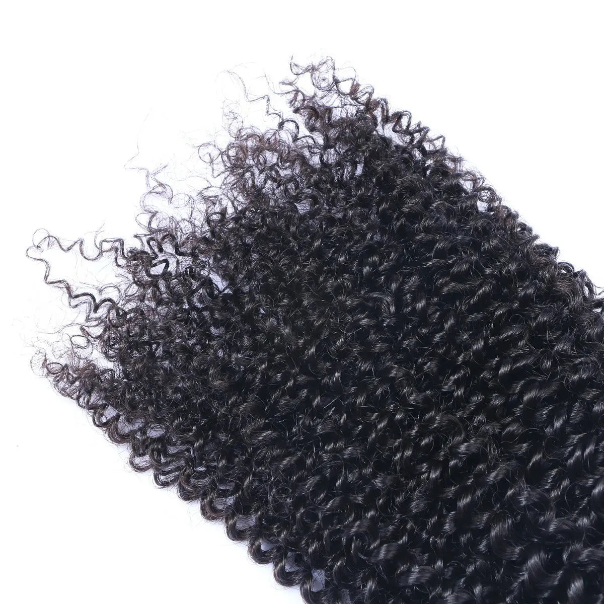 3 Bundle Deals With 13*4 Frontal Kinky Curly Human Hair Natural Black StylzPlusBeautyandHairConcepts