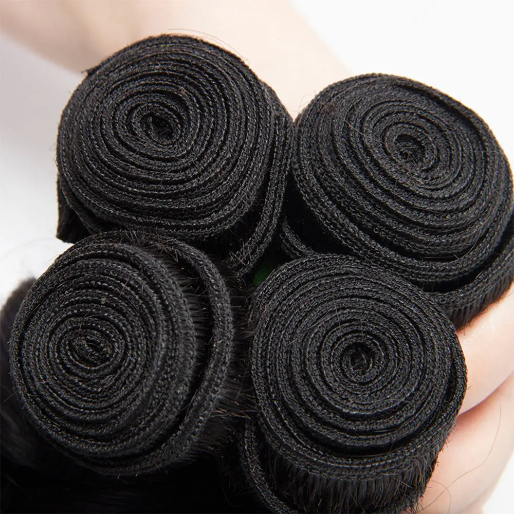 Loose Deep Curly Raw Human Hair Natural Black Bundles (100 grams) StylzPlusBeautyandHairConcepts